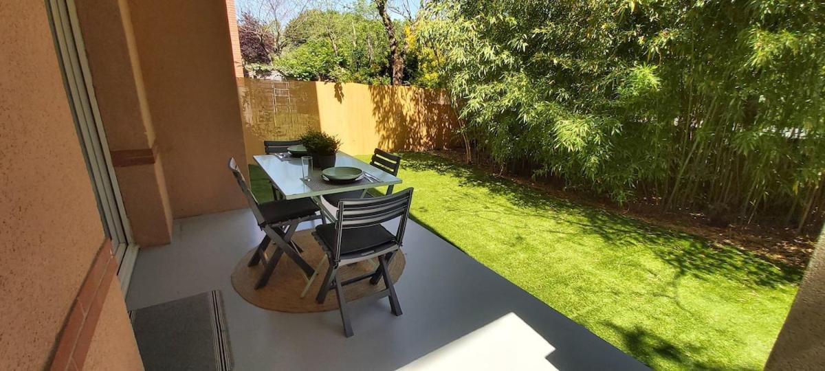 Les Capitouls - Avec Entree Autonome, Clim Neuve, Jardin, Parking Prive & Sa Piscine ! - Apartment Toulouse Luaran gambar